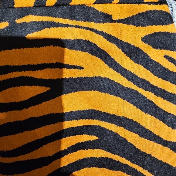 JOA - Tiger Cowl Neck Midi Slip Dress Asymmetrical  Size S - Picture 3 of 3